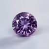 Cubic Zirconia Dark Amethyst AAA, Round