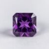 Cubic Zirconia Dark Amethyst AAA, Square Cut Corners